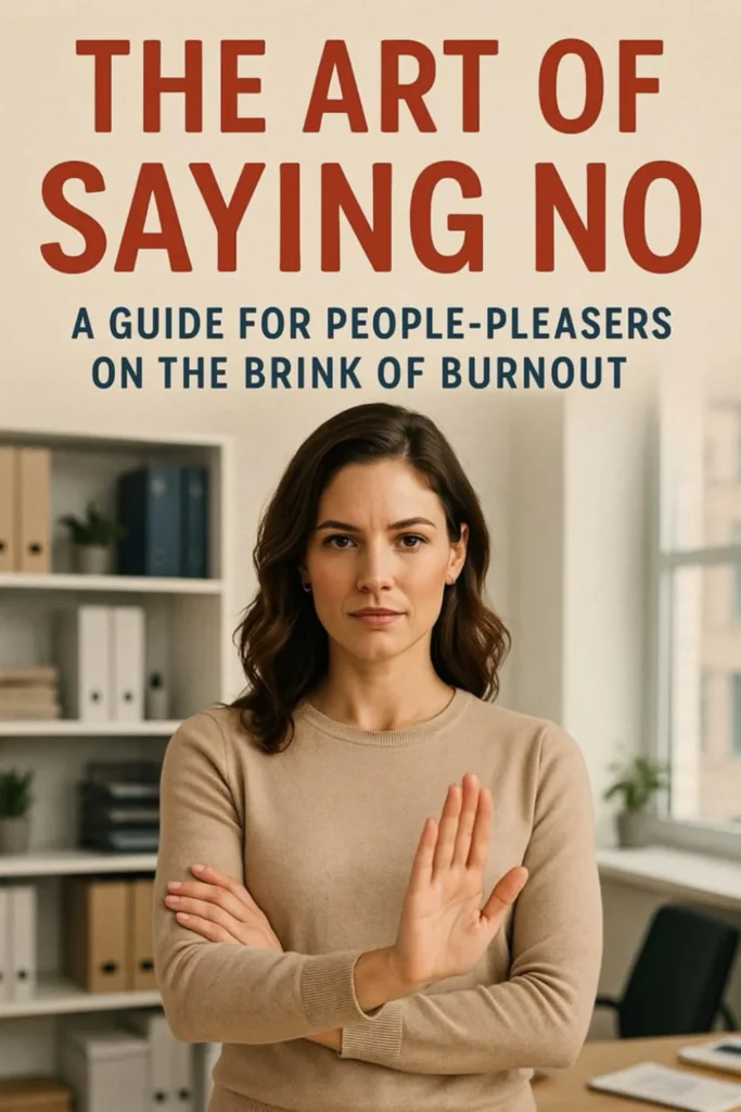 art of saying no book cover